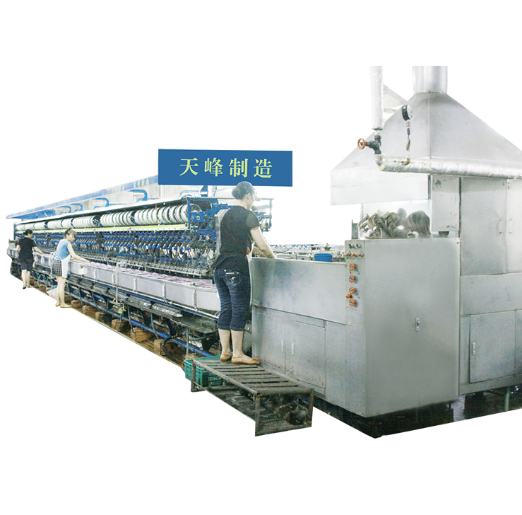 Doupion silk automatic reeling machine