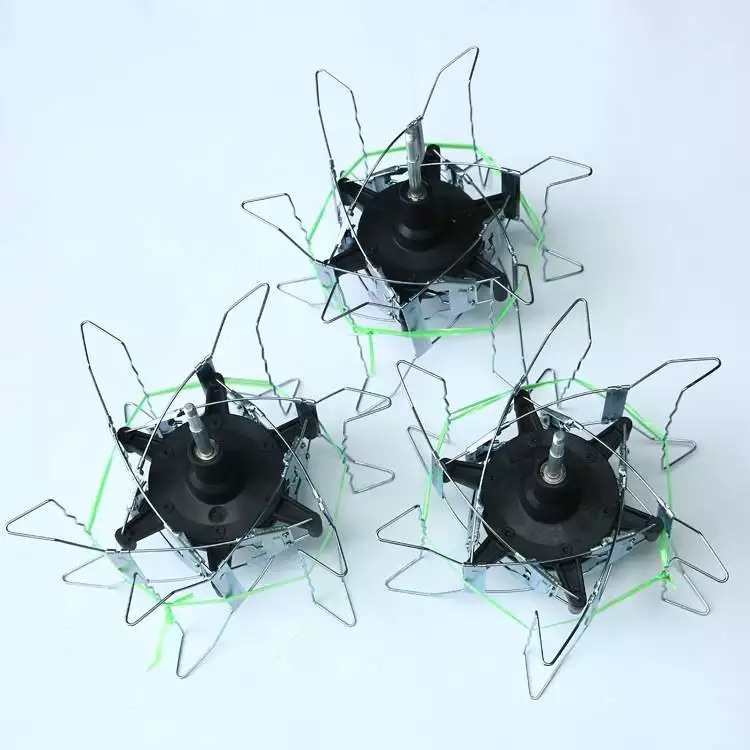 rewinding machine spear part stretchable scalable Hank frame